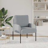  Sofe s jastukom 55cm Svijetlo siva Šperploča | shoptok.hr