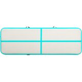  Strunjača na napuhavanje s crpkom 400 x 100 x 20 cm PVC zelena | Eponuda.com