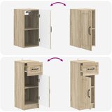  Set kupaonskih ormara od 4 dijela UTRECHT Hrast sonoma | shoptok.hr