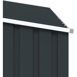  Vrtno spremište za drva antracit 245x98x159 cm pocinčani čelik | shoptok.hr