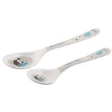 Canpol Exotic Animals Melamine Spoons Grey zdjelica 2 kom za djecu | shoptok.hr