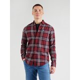Superdry Srajca mornarska / rdeča / bela | Shoptok.si