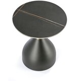  Konferencijski stočić VERO, prečnika 50 cm, crni/zlatni | Eponuda.com