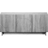  TV stalak 90 x 34,5 x 40 cm Siva Sonoma Konstruirano drvo | shoptok.hr