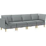  Modularni set sofe sa skladištem 4 pcs Svjetlosiva Tkanina | shoptok.hr