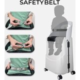MiaMily Dječji kofer za vožnju CARRY ON Mist grey | Shoptok.si