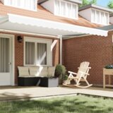 vidaXL tenda za okvir od 4.5 m bijela 4.3x0.2 m | shoptok.hr