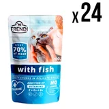 kesica za mačke riba 100g x24 komada ( 5776 )