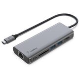Belkin AVC008BTSGY Connect sivi USB-C 6-u-1 multi-port adapter | shoptok.hr