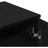 Ormar za cipele Crni hrast 59 x 35 x 70 cm Konstruirano drvo | shoptok.hr