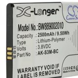 VHBW Baterija za Emporia Smart 3 Mini / Smart 4, 2500 mAh | shoptok.hr