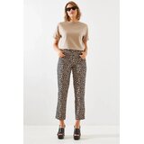 Bianco Lucci ženske pantalone Mbms007 60501007, široke nogavice, šarene Cene
