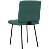 vidaXL Jedilni stol 2 kosa temno zelen žamet | Shoptok.si