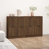 vidaXL komode 2kom boja smeđeg hrasta 60x30x70cm od konstruiranog drva Cijene