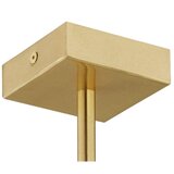  Argon 2132 - Luster na šipci ABBANO 5xE14/7W/230V mesing/bela | Eponuda.com