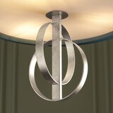  Endon 95224 - Luster na lancu 3xE27/10W/230V Ø 60 cm plavo/sivo | Eponuda.com