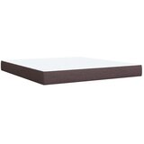  Boxspring krevet s madracem Tamno smeđa 180 x 200 cm Tkanina - Tamno smeđa 180 x 200 cm Dizajn linija | shoptok.hr
