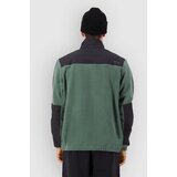 Mons Royale Pileup Wool 1/4 Half-Zip Pulover iz flisa burnt sage Slike