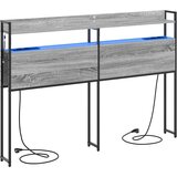  Skladišno uzglavlje Sivi hrast sonoma 140 cm Konstruirano drvo | shoptok.hr