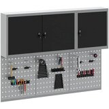  Set ormara za alate 5 kom. Crna Čelik s prahom premazan | shoptok.hr