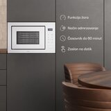 Klarstein velaire vgradna mikrovalovna pečica z žarom | žar 1200 w | mikrovalovna pečica 850 w | 60 cm | Shoptok.si