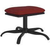  Stolček za noge vinsko rdeč 60x60x36 cm blago in umetno usnje, (20767193) | Shoptok.si