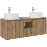  Set ormarića za kupaonicu 3 kom. Hrast artisan | shoptok.hr