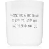 My Flame Candle With Bear Sending You A Hug To Cope mirisna svijeća 8x9 cm Cijene