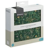 Kikka Boo dvoslojno baby ćebence od muslina 100x100 Secret Garden Green (KKB13102) cene