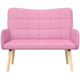  Kauč za dvoje Ružičasta 115 x 61 x 87 cm tkanina | Eponuda.com
