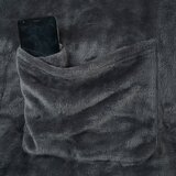 DecoKing Deka s rukavima Lazy 150x180 cm, grafitna | shoptok.hr