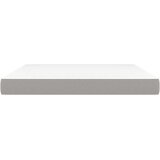 vidaXL Vzmetnica z žepkasto vzmetjo svetlo siva 180x200x20 cm blago | Shoptok.si