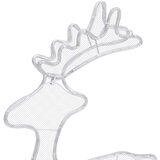  Božični jelen z mrežo 306 LED lučk 60x24x89 cm, (20769527) | Shoptok.si