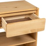  Konzolni stol SAUDA boja hrasta 89,5 x 36,5 x 73 cm od borovine | Eponuda.ba