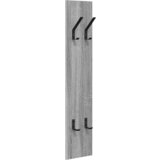 vidaXL Nadwyčajna obešalnik za plašče Siva sonoma 20 x 1.5 x 100 cm | Shoptok.si