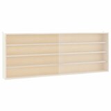  Drvena kolekcionarska vitrina s vratima 100x8,5x37 cm | shoptok.hr