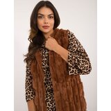 Wool Fashion Italia Vest-AT-KZ-2368-1.13-light brown | Shoptok.si