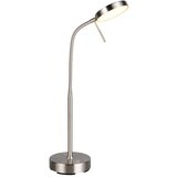  LED namizna svetilka v srebrni barvi (višina 45 cm) Moreno – | Shoptok.si