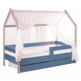 Domek krevet kućica sa fiokom i dušekom 180x80cm - SVETLO PLAVA (bukva) 2RZ94D5 Cene