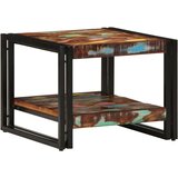  Višebojni stolić za kavu 50x50x38 cm puno drvo obrađeno | shoptok.hr