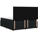  Boxspring krevet s madracem Crna 140 x 190 cm Tkanina | shoptok.hr