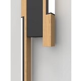 Wofi 4031-206- led prigušiva zidna svetiljka palermo 11W/230V kaučukovac | Eponuda.com
