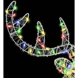 vidaXL Jelenja glava barvito 60 cm Akril | Shoptok.si