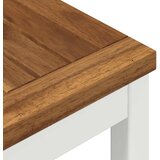  Stol za večeru u vrtu Prirodna i bijela 180 x 88,5 x 75 cm | shoptok.hr