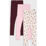 Sinsay Pamučne tajice s cvjetnim motivom 3 pack | shoptok.hr