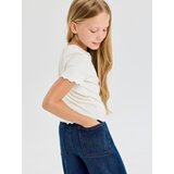Sinsay Wide leg traperice s efektom pranja i dodatkom viskoze | shoptok.hr