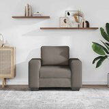 SOFA fotelja svijetlosiva 100x77x82 cm korduro tkanina | shoptok.hr