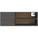  Zidni ormarić sivi 80 x 30 x 30 cm od masivne borovine | shoptok.hr
