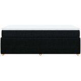  Krevet s oprugama i madracem crni 90x200 cm od tkanine | shoptok.hr