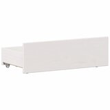  s regalom za knjige bez madraca bijeli 90x200cm borovina | shoptok.hr